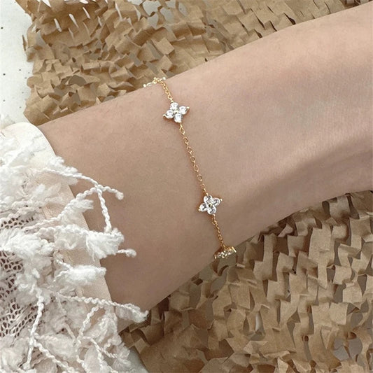 Bracelets Cristalline Fleurs